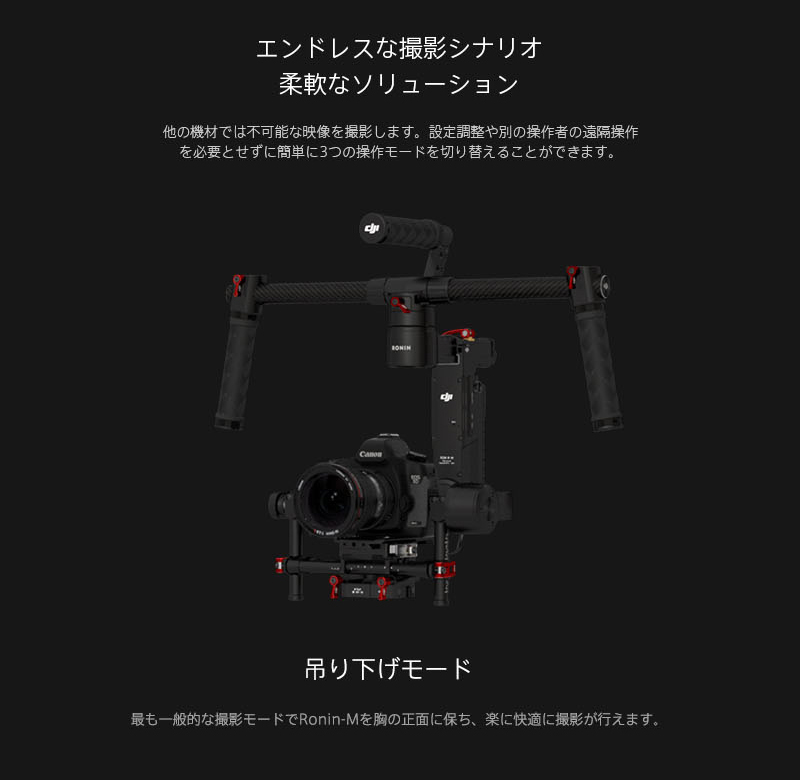 エンドレスな撮影シナリオ|柔軟なソリューション